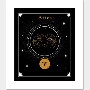 Aries Zodiac Sign Posters and Art